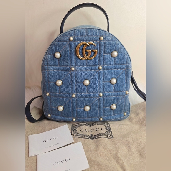 βSOLDβ π Gucci Marmont Backpack π - Picture 3 of 16